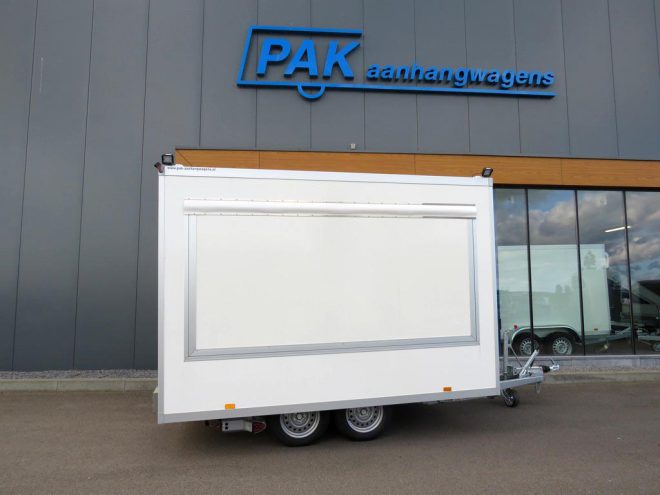 Proline maatwerk verkoopwagen 345x211x230cm 2500kg