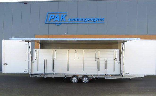 Proline podiumwagen 600x240x220cm 3500kg